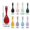 Fábrica direta utensílios de cozinha de silicone espátula de cinco peças colher de sopa cozinha multifuncional conjunto de espátula de silicone