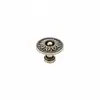 Accesorios de Hardware Hebilla de Agujero Único Manija de Aleación de Zinc Bronce para Puerta de Armario Tirador para Cajón de Gabinete de Muebles Electrochapado