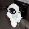 Caixa de Lenços para Carro, Caixa de Lenços para Carro de Cordeiro, Bolsa Porta-Lenços de Papel Pendurável para Suprimentos de Carro, Decoração Criativa e Fofa