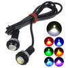 Luz Led para Coche Luz de Ojo de Águila de 18 mm Alto Brillo Ultrafina Tornillo Pícaro Luz de Reversa Impermeable Luz Led para Coche