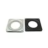 Accesorios de Ferretería para Muebles Giratorios Cuadrados Huecos Personalizados de 2 Pulgadas Chasis Giratorio para Vitrina Giratoria Procesamiento Según Planos