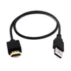 Cable de Conversión USB a HDMI para Coche Cable de Carga HDMI Adaptador de Interfaz USB Macho a HDMI Macho