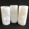 Molde de silicona para vela cilíndrica de aromaterapia con forma de flor de tulipán, para hacer velas DIY hechas a mano, adornos de yeso, molde de silicona