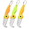 Navaja Plegable de Acero Inoxidable para Loro, Cuchillo Pequeño para Pájaros, Se Puede Llevar en Aviones y Trenes de Alta Velocidad, Cuchillo para Frutas para el Hogar, Viajes y Estudiantes