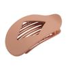 Pinza de Pato Grande Plana Transfronteriza Pinza de Garra Ovalada para el Cabello Moda Europea y Americana Pinza de Garra para la Parte Posterior de la Cabeza Accesorio para el Cabello Francés Mate
