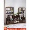 Nuevo Estilo Chino Sala de Té Estante Bogu Estante de Madera Maciza Oficina Sala de Estar Vitrina Divisor de Almacenamiento Adornos Estante de Almacenamiento para Gabinete de Té