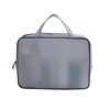 Bolsa de almacenamiento de malla con clip de EVA para lavar maquillaje, gran capacidad, impermeable, multi-especificación, bolsa de almacenamiento para viajes de negocios