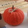 2026 Novas Decorações de Halloween de Crochê Transfronteiriças Abóbora Grande Adereços para Montagem de Cena de Festa de Halloween