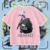 2026 Festa do Ovo Pequeno Barqueiro Negro Camiseta de Manga Curta de Verão para Meninos Algodão Puro Tendência Legal Estilosa Blusa Infantil de Meia-Manga
