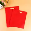 Bolsa Plana No Tejida Personalizada en stock Bolsa No Tejida Recubierta de Película al por Mayor Impresión de Logo Bolsa Ecológica Portátil Personalizada