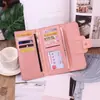 Cartera de Mujer Larga 70% de Descuento Tipo Flip K Pequeña Fresca Estudiante Posición para Monedas Hebilla Multifuncional Cartera Exportación