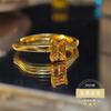 Anillo Cuadrado de Citrino de Plata Nueva S925 Caibao Natural Nicho Anillo de Dedo de Alta Gama