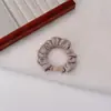 Goma para el pelo de intestino delgado sedosa con pliegues franceses para mujer, alta elasticidad, no daña el pelo, diadema con temperamento, banda de goma, accesorios para el pelo