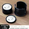 Conjunto de Acessórios para Chá Kung Fu Redondo de Alta Qualidade das Dinastias Tang e Song Porta-Copos com Caixa de Armazenamento Porta-Copos Absorvente Retrô Mat Cerâmico Isolante Térmico