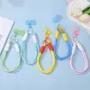 Correa de teléfono con doble hebilla, llavero de estrella, colgante pequeño, correa de muñeca anti-pérdida DIY, accesorio de bolso moderno y versátil al por mayor