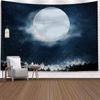 Tecido de Fundo Estilo Nórdico Ins Parede de Fundo Tecido Decorativo Tapeçaria Decoração de Casa Tapeçaria Mural Toalha de Praia Vista da Janela