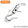 Cable de Acero Inoxidable Código de Bloqueo Colgante Pinza de Cable Accesorios de Iluminación Ajustador de Cable de Alambre para Lámpara