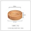 Posavasos de té con aislamiento de ratán vietnamita de otoño, redondo, para mesa de comedor, de escritorio, de ratán otoñal, para comida occidental