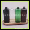 Botella cuadrada de PET, botella de 300 ml para aceites esenciales, botella pequeña para medicamentos para pescar, botella cuadrada de 300 ml, botella de recarga para desinfectante de manos