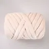 Nuevo Hilo de Lana Cardada Hilo de Terciopelo de Cristal Hecho a Mano para Bricolaje de Amazon, Grosor de 3 cm, Tira de Tela para Manta, Cojín, Cama para Gatos, Venta al por Mayor
