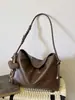 Bolsa Tote Transfronteiriça Retrô para o Dia a Dia Grande Capacidade Feminina 2026 Nova Bolsa de Mão Casual Alta Aparência Moda Bolsa de Ombro Único