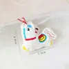 Colgante de Muñeco Creativo de Felpa del Año del Caballo, Llavero de Mochila para Niña, Encanto Versátil, Lindo Adorno de Pony de Año Nuevo