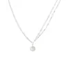 Colar Spliced de Pérola Imitação Luxo Leve Feminino Outono e Inverno Design de Ponta Nicho Simples Elegante Suave Corrente para Clavícula