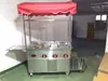 Carrinho de Batata Frita, Carrinho de Lanches, Fritadeira de Mesa, Grelha, Carrinho Prático com Chapa de Ferro, Barraca de Comida