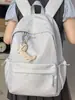 Mochilas para Meninas do Ensino Fundamental, Atmosfera Feminina, Bolinhas, Grande Capacidade, Versátil, Mochilas de Estudante Femininas com Aparência Sofisticada, Ensino Médio