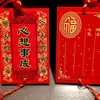 Tarjeta de Deseos de Madera Roja, Tarjeta de Madera Escrita a Mano para Carrera Académica, Riqueza y Matrimonio, Colgante de Tarjeta de Deseos de Templo en Lugar Escénico