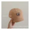 Gorra de Borrego con Plumas de Invierno 2024 Etiqueta de Oso Linda Gorra de Béisbol de Ala Corta para Niños y Niñas