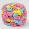 Cojín de Hilo de Bola Grande Manta Tejida a Mano Material para Colcha DIY Cubierta de Manta Hilo con Pompón Cojín Tipo Saco de Frijoles