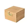 Caja de Madera con Cerradura de Contraseña Caja de Madera Celebridad de Internet Tapa abatible Cuadrada Caja de Madera con Cerradura Caja de Bambú Fabricante de Cajas Sorpresa Soporta Personalización