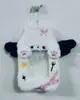 Set de Tarjetas de Felpa Serie Animales Corea del Sur Tarjeta de Comida para Estudiantes Caza de Estrellas Frijol de Amor Tarjeta Pequeña Bolsa para Mostrar Fotos