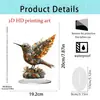 Adorno de águila de resina transfronterizo para grandes ambiciones, manualidades de decoración para oficina y hogar, decoración de mueble bar y escritorio