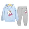 Traje de Vestido de Otoño para Niñas Estilo Occidental 2024 Nuevo Estilo Fan Coreano para Niñas Moda Deportiva Estilo Chanel Abrigo de Calle Informal Vestido Infantil