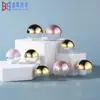 En Stock 2G-50G Botellas Pequeñas de Oro Acrílico para Pastillas, Botellas para Crema, Botellas de Plástico para Tabletas Cosméticas, Botellas Dispensadoras de Plástico para Crema