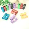 Bolsa de Basura para Mascotas, Bolsa para Excrementos, Bolsa Impresa para Excrementos de Perro, Bolsa para Excrementos de Perro, Bolsa Portátil para Recoger y Limpiar Paseos de Perros al Aire Libre