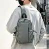 Mochila para estudiantes universitarios hombres, moderna y genial, casual y simple, mochila de gran capacidad para estudiantes de secundaria y preparatoria, mochila de viaje
