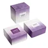 Caja de Empaque Impresa a Color para Cosméticos, Caja de Cartón Blanca, Caja de Papel para Empaque de Crema con Doble Inserto, Caja de Avión para Lotes Pequeños, Caja tipo Cajón