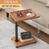 Mesa Auxiliar para Balcón al por Mayor con Ruedas, Mesa Auxiliar de Altura Ajustable para Uso Doméstico, Mesa de Café Pequeña para Sala de Estar y Dormitorio, Mesa de Noche Móvil