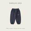 Calça de Fleece Infantil Dudu, Calça Longa de Inverno para Bebês Meninas, Calça de Moletom Infantil Outono e Inverno, Roupa Infantil Estilosa