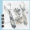 Juego de Corbatas JK para Estudiantes Hombres y Mujeres ins Corbatas Pequeñas Estilo Japonés Estilo Universitario Camisa Lazo Lazo Cuello Flojo Flor