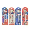 Set Creativo de Portaminas Hello Kitty, Creativo y Elegante, con Bolígrafos de Clic Recargables y que No Requieren Sacapuntas, Papelería para Niños y Estudiantes