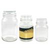 Frasco de Vidro Transparente Moke Liofilizado Frasco de Armazenamento de Alimentos Especiarias Frutas Secas Frasco de Café Frasco de Vela com Tampa de Vidro
