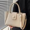 Bolso de mano para mujer 2025 Nueva Moda Exquisito Bolso Cruzado de Alta Gama para Mujer Versátil para Viajar al Trabajo Bolso de Hombro Tipo Cubo