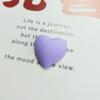 Brincos de estilo coreano resina diy material acessórios fosco Macaron cor amor caso de telefone cocar grampo de cabelo