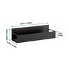 Estante de almacenamiento lateral para refrigerador transfronterizo, estante de almacenamiento, soporte para condimentos para colgar en la pared, estante magnético para condimentos, estante para refrigerador