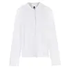 Nova Camisa Henley de Outono 2026 Manga Longa para Mulheres com Botões Frontais, Top de Malha Slim Fit