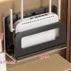 Suporte para roteador, suporte de parede para armazenamento WiFi, suporte de parede extensível sem furos para armazenamento de decodificador de TV